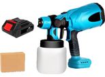 Pistola A Spruzzo Elettrica A Batteria, Ugello Regolabile, Diversi Modelli Di Spruzzo, Blu, Spina Ue
