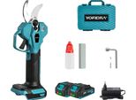 Potatore Elettrico, Motore Brushless, Lama In Acciaio Altolegato, Set Di 2 Batterie