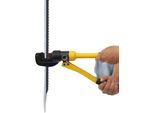 Taglierina Per Armature, Forza Di Taglio 13 Tonnellate, Comando Idraulico Manuale, Giallo