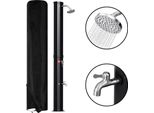 Doccia Solare Jopassy 35L Con Protezione Antipioggia Doccia Estiva Con Doccia Per I Piedi Doccia Per Piscina Doccia Da Giardino Doccia A Pioggia Nera