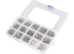 840Pcs Bulloni Dadi Assortimento Kit Metrico M2.5 Assortito Cap Testa Esagonale Vite In Acciaio Inox Con Rondelle Piatte