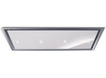 Cappa Gea Flat Cm 120X60 - Inox/Vetro Bianco Spot Light - 800 M3/H
