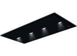 Cappa Gea Flat Cm 90X60 - Nera Spot Light - 800 M3/H