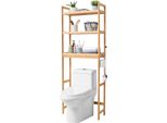 Scaffale Bagno Wc Scaffale Bagno A 3 Livelli Salvaspazio