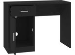 Syfax™ Scrivania Cassetto Nero 100X40X73Cm Legno Multistrato