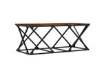 Syfax™ Tavolino Da Salotto Rovere Fumo 100X49X40 Cm Legno Multistrato