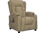 Syfax™ Poltrona Alzapersona Cappuccino Pelle Finta