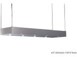 Cappa Mensola Isola Cm 146X54 - Inox - 900 M3/H