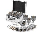 Set Di Seghe A Tazza, Metallo Duro Tct, Diverse Misure Incluse, Set In Cassetta
