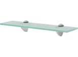 Syfax™ Mensole Galleggianti 2 Pz In Vetro 40X20 Cm 8 Mm