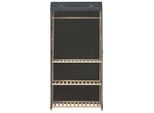 Syfax™ Armadio A 3 Ripiani Grigio 79X40X170 Cm In Tessuto