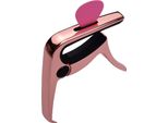 Capotasto Per Chitarra, Capotasto Per Chitarra Elettrica E Acustica In Lega Di Zinco Con Plettro Per Ponte (Oro Rosa)