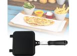 Padella Antiaderente A Doppia Faccia Waffle Maker Per Torte, Toast E Panini