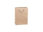 Borsa Di Carta, 24 X 9 X 33 Cm, 150 Pezzi. Kraftlux Eco Beige Awih