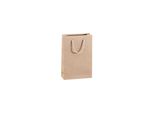 Borsa Di Carta 16 X 7 X 24 Cm, 250 Pezzi. Kraftlux Eco Beige Awih