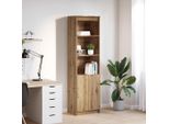 Vidaxl Credenza Artisan-Oak 50X35X180 Cm Materiale A Base Di Legno