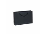 Borsa Di Carta 35 X 10 X 24 Cm, 150 Pz. Nera Premium Awih