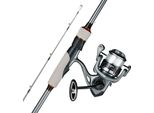 Set Canna Da Pesca E Mulinello Vevor, Canna In Fibra Di Vetro E Fibra Di Carbonio (IM6), Set Canna Da Pesca Per Spigole E Mulinello Da Spinning Con Canna In Due Pezzi Da 2 M E 6+1 Cuscinetti A Sfera, Per La Pesca In Acqua Salata E Dolce