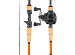 Vevor Set Canna Da Pesca E Mulinello (Baitcasting), Canna Da 2,13 M In Fibra Di Carbonio (IM7), Set Canne Da Pesca Per Spigole Con 7+1 Cuscinetti A Sfera E Rapporto Di Trasmissione 7,0:1 E Impugnatura In Sughero, Set Da Pesca Per Mancini