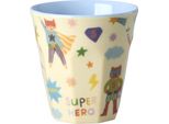 Rice Melamina Tazza Piccola - Super Hero Blu 160 Ml