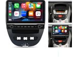 Radio Android Compatibile Con Peugeot 107 Citroen C1 2005-2014 Carplay Android Auto Navi Bluetooth Dab+ Telecamera Posteriore 10 Pollici 64 Gb