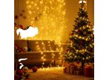 Catena Luminosa A Led, Impermeabile, 8 Modalità Di Illuminazione, Luce Calda, Spina Ue, 100 M, 1000 Led