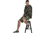 Brandit Savage Pantaloncini Da Lavoro Vintage Cargo Army Oliv - L