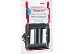 Porta Targa Iwh Simple-Fix Nero 2 Pezzi