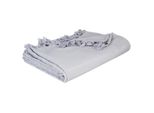Copriletto In Cotone - Grigio Chiaro 160 × 220 Cm - Atmosphera CréAteur D'intéRieur