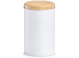 Contenitore Per Alimenti Sfusi Scandi Con Coperchio In Bambù, 18 X 11 Cm