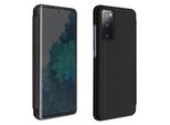 Avizar, Samsung Galaxy S20 Fe View Cover Con Effetto Specchio E Funzione Stand, Nero