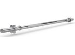 Barra Per Bilanciere Zipro 150 Cm – Barra Per Bilanciere In Acciaio Cromato – Chiusure A Stella Incluse – Resistenza Fino A 160 Kg – Per Allenamento Di Forza E Ban