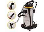 Syntrox Aspirapolvere Industriale Aspirapolvere A Umido E A Secco Acciaio Inox 70 L