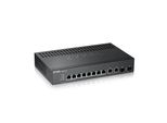 Zyxel GS2220-10 - Switch - Gestito - 8 X 10/100/1000 + 2 X Kombi-Gigabit-Sfp - Montabile In Rack, Montabile A Parete (GS22