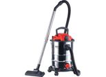 Camry | Cr 7045 | Aspirapolvere Professionale Industriale | A Sacco | Aspirazione A Umido | Potenza 3400 W | Capacità 25 L | Rosso/Argento