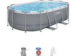 Bestway Set Da Piscina (Tubolare) - Steel Pro Max™ - 427 X 250 X 100 Cm - Ovale