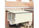 Vidaxl Tenda Da Sole Retrattile Crema 300 X 250 Cm Poliestere E Alluminio