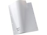 Registri Di Plastica Hetzel, Numeri, A4, 1-6, Pp, Grigio
