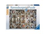 5000 Piece Adult Puzzle - Sistine Chapel - Ravensburger - Architecture And Monument - Multicolor
