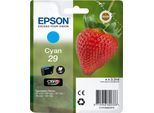 Epson Strawberry 29 C Cartuccia D Inchiostro 1 Pz Originale Resa Standard Ciano