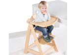 Seggiolone Per Scale Roba "Sit Up Fun"", Con Tavoletta Rimovibile E Barra Di Sicurezza, Adattabile Alla Crescita Del Bambino, Naturale"