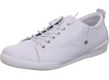 Andrea Conti Scarpe Stringate Da Donna 0345724 Scarpe Basse Sneaker, Dimensioni:37 Eu, Colore:Bianco