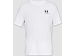 Under Armour Sportstyle Petto Sinistro Ss Bianco / / Nero L