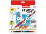 Bruynzeel 24 Matite Colorate Lunghe