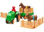 Smartmax My First Tractor Set, Magnetspielzeug, Magnet Spielzeug, Konstruktionsspielzeug, Smx 222