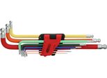 Ks Tools Set Di Chiavi Esagonali A Doppia Testa Sferica Estremamente Lunghe 9 Pezzi - 151.3222