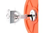 Specchio Per Il Traffico Wiltec 30 Cm Convesso, Specchio Di Sicurezza Rotondo Con Campo Visivo Di 130-160°, Specchio Convesso In Policarbonato, Specchio Di Sorveglianza Per Uscite Con Materiale Di Montaggio Incluso