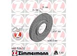 2X Disco Freno Zimmermann 460.1504.52 Per Porsche 911 911 Cabriolet 35Mm 5 6Kg