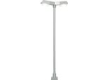 Viessmann 60971 H0 Lampione Moderno, Doppio, Presa Di Contatto, 2 Led Bianchi