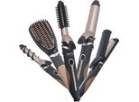 Camry Premium Cr 2024 Strumento Per Lo Styling Dei Capelli Kit Per Lo Styling Dei Capelli Nero Caldo, Oro Rosa 1200 W